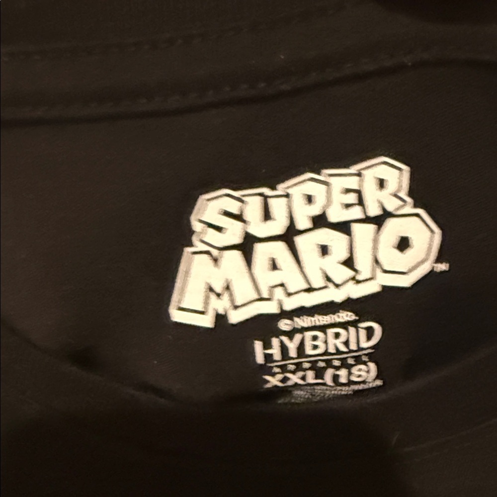 Nintendo Super Mario Boo Black T-Shirt - Picture 2 of 3